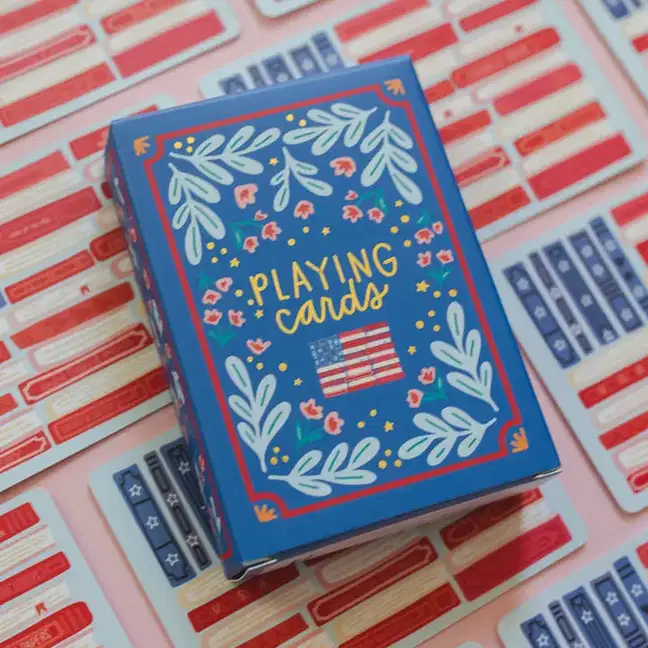 American Flag Books Deck of Playing Cards