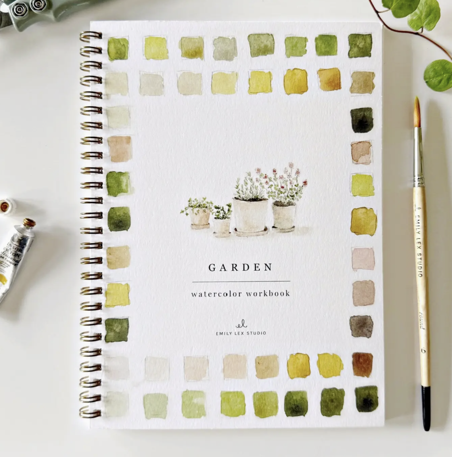 Watercolor Workbooks By Emily Lex