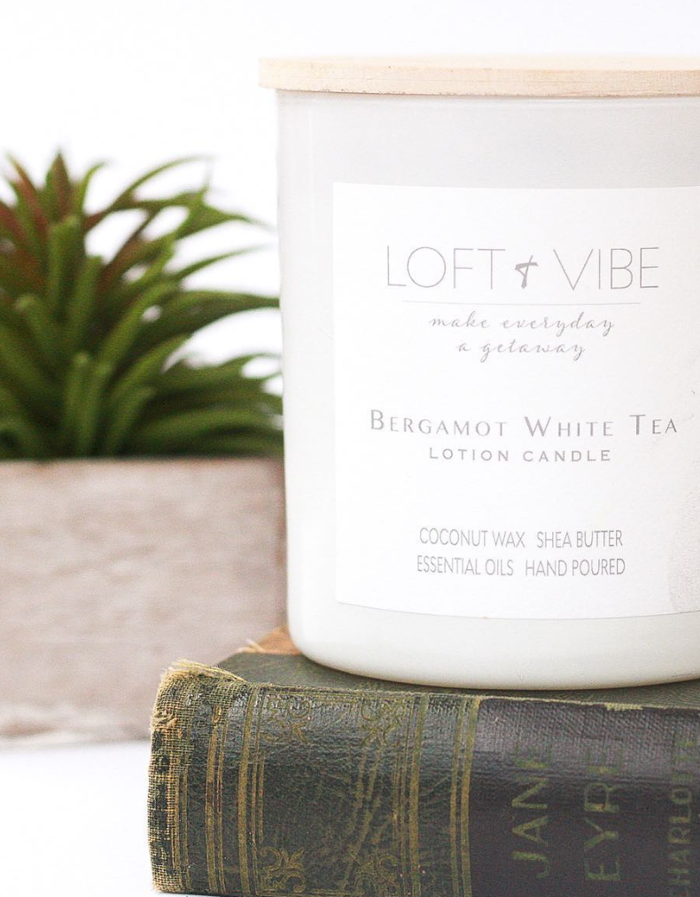 Loft and Vibe Lotion Candle