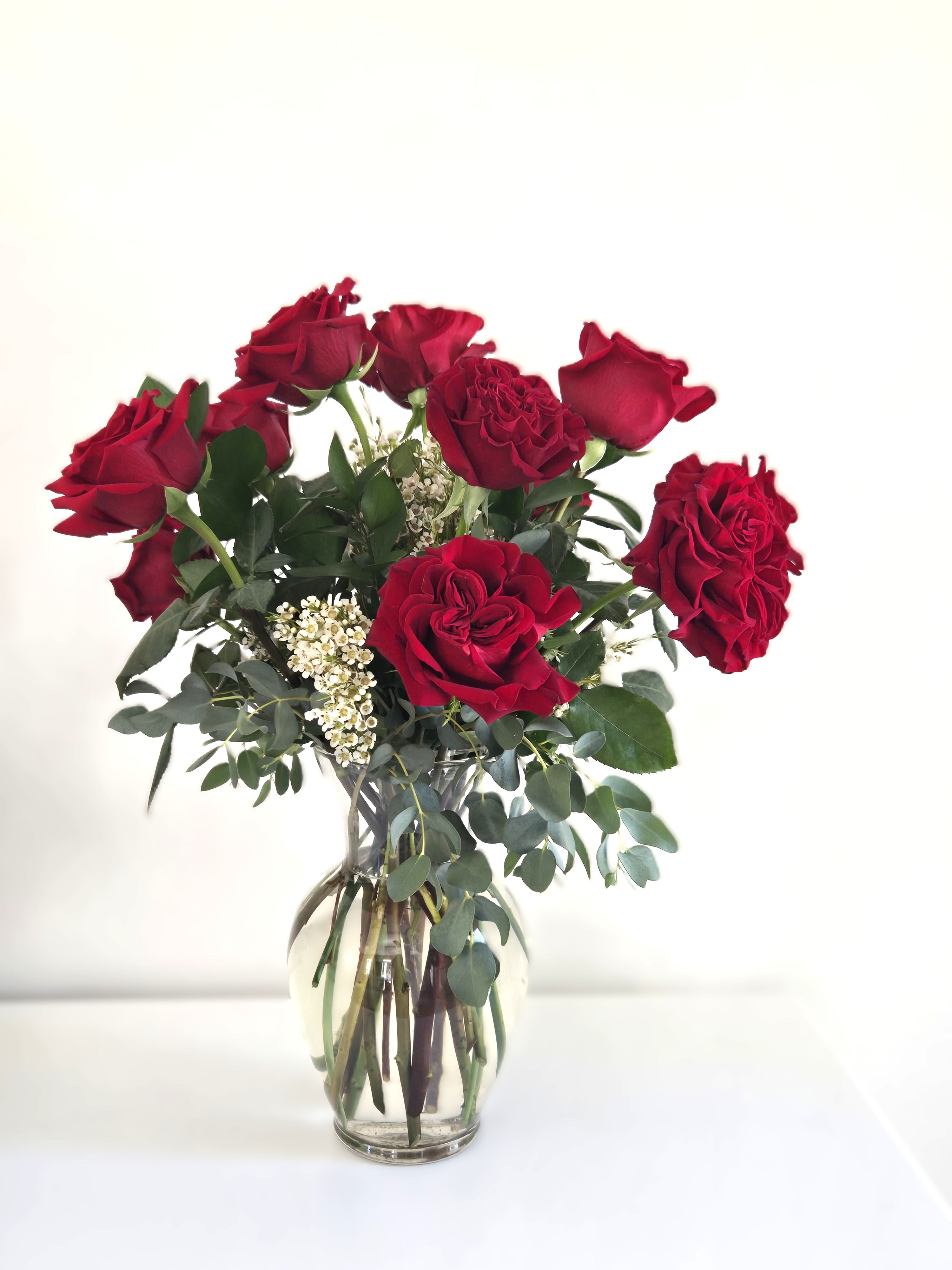 Forever And Ever - One Dozen Classically Arranged Roses