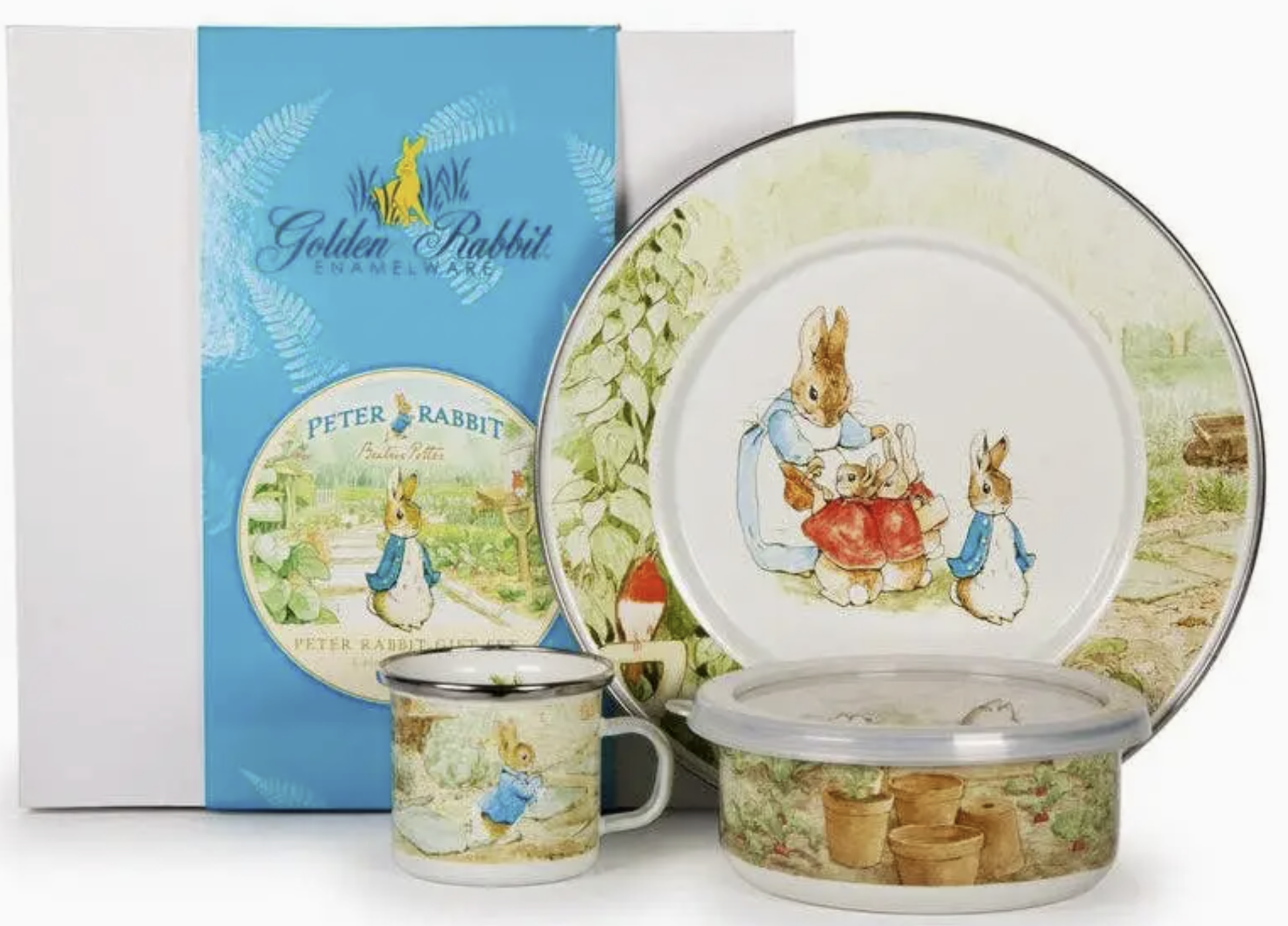 Peter Rabbit Enamelware