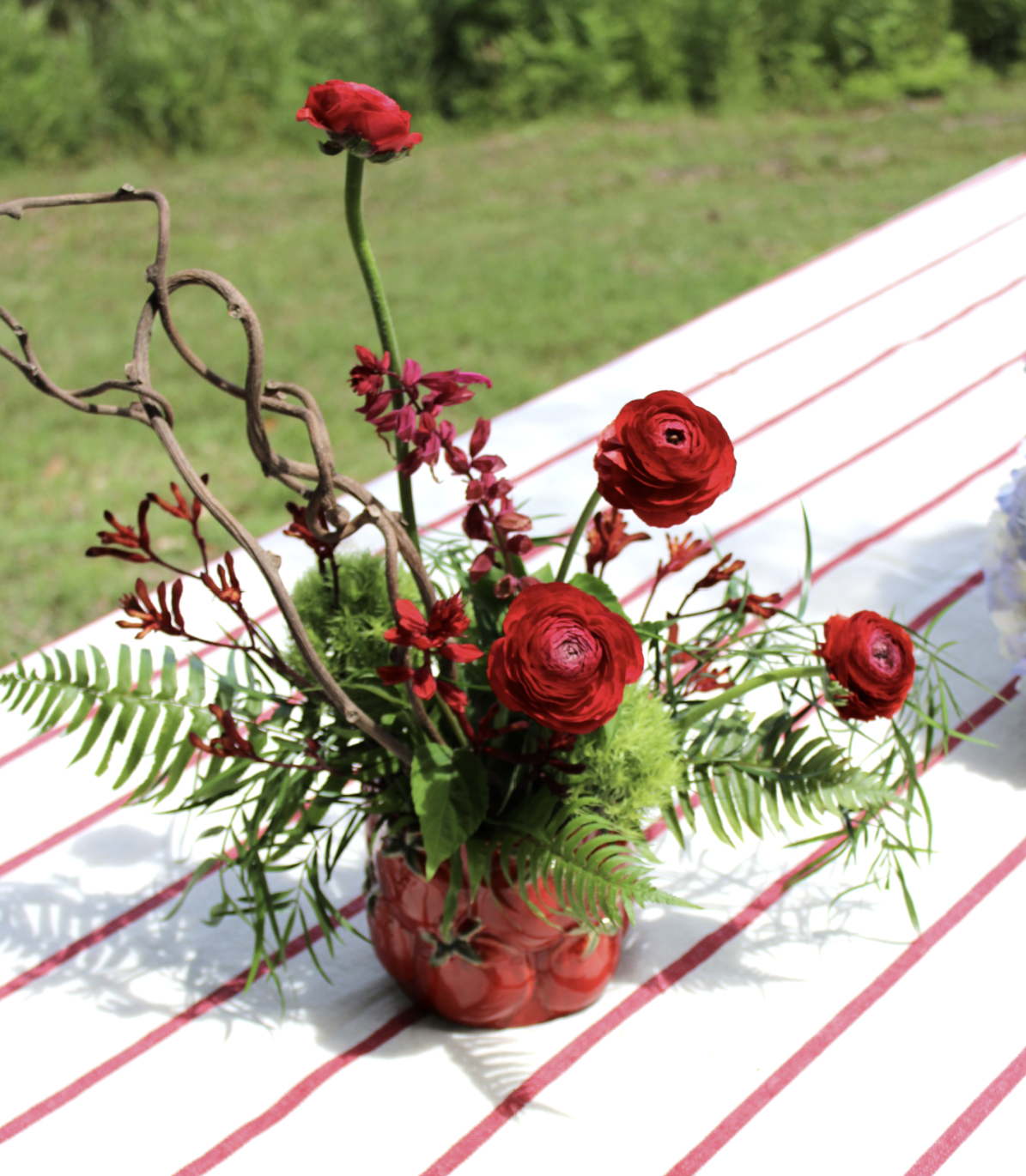 The Redcoat - America 250th Celebration Floral Arrangement