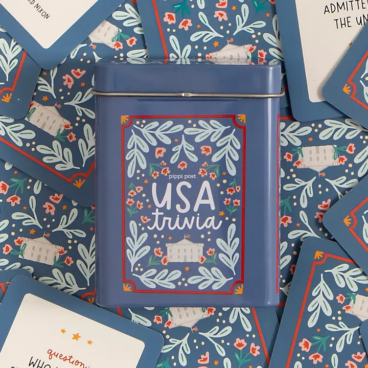USA Trivia Deck of Cards
