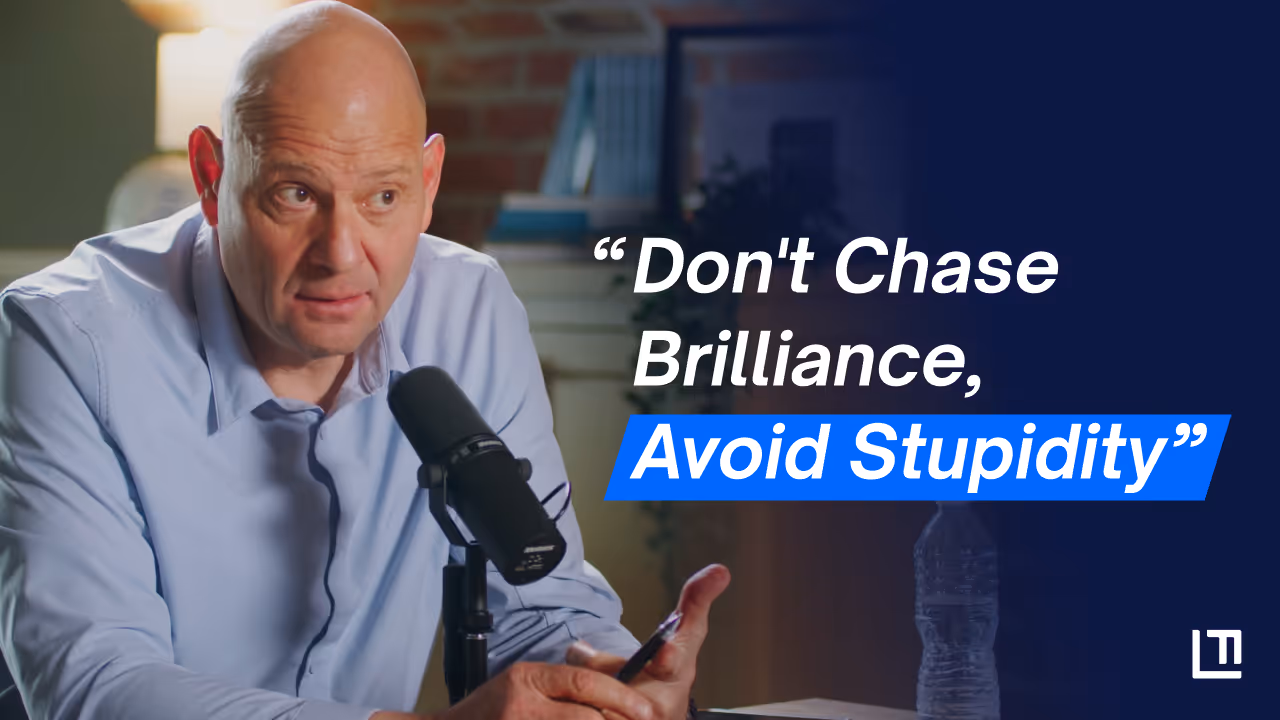 Why Avoiding Mistakes Is Smarter Than Chasing Success