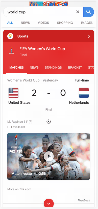 Serp Knowledge Card Mobile