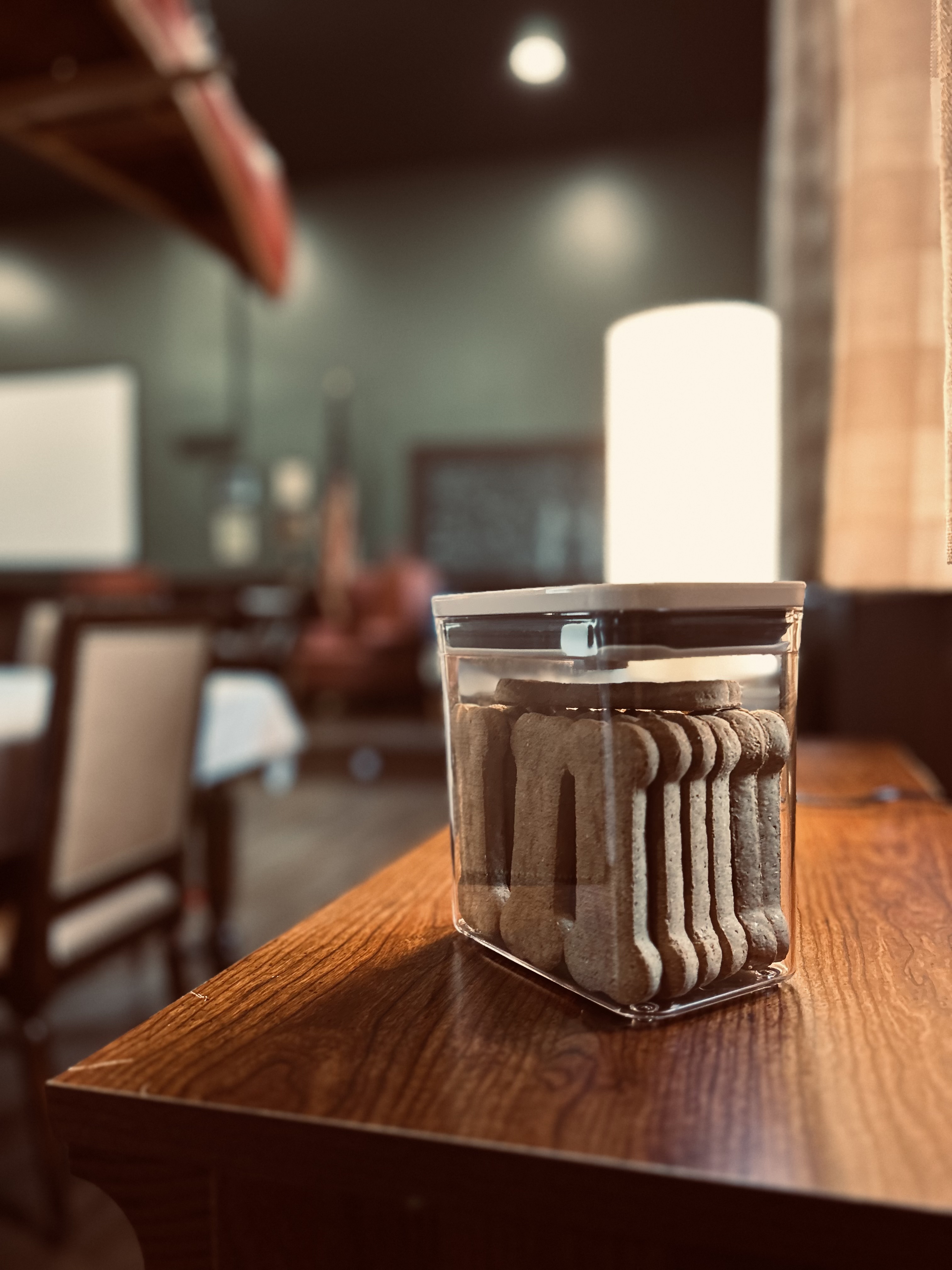 image of dog treats on a table