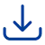 Blue download arrow icon pointing downward.