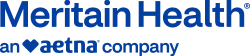 Meritain Health logo with tagline 'an Aetna company'.