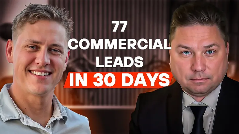 Video testimonial from a commercial cleaning company client