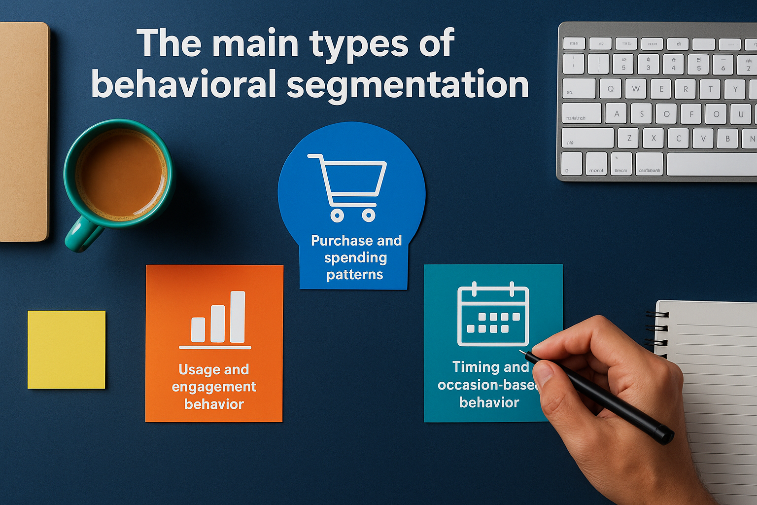 The main types of behavioral segmentation