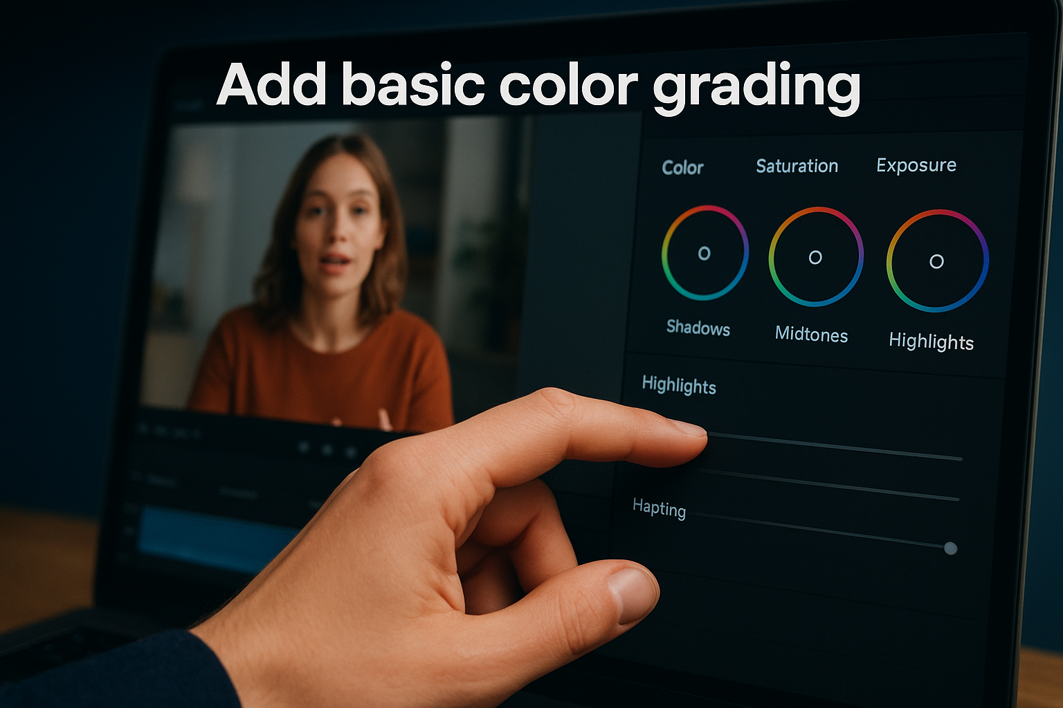 Add basic color grading
