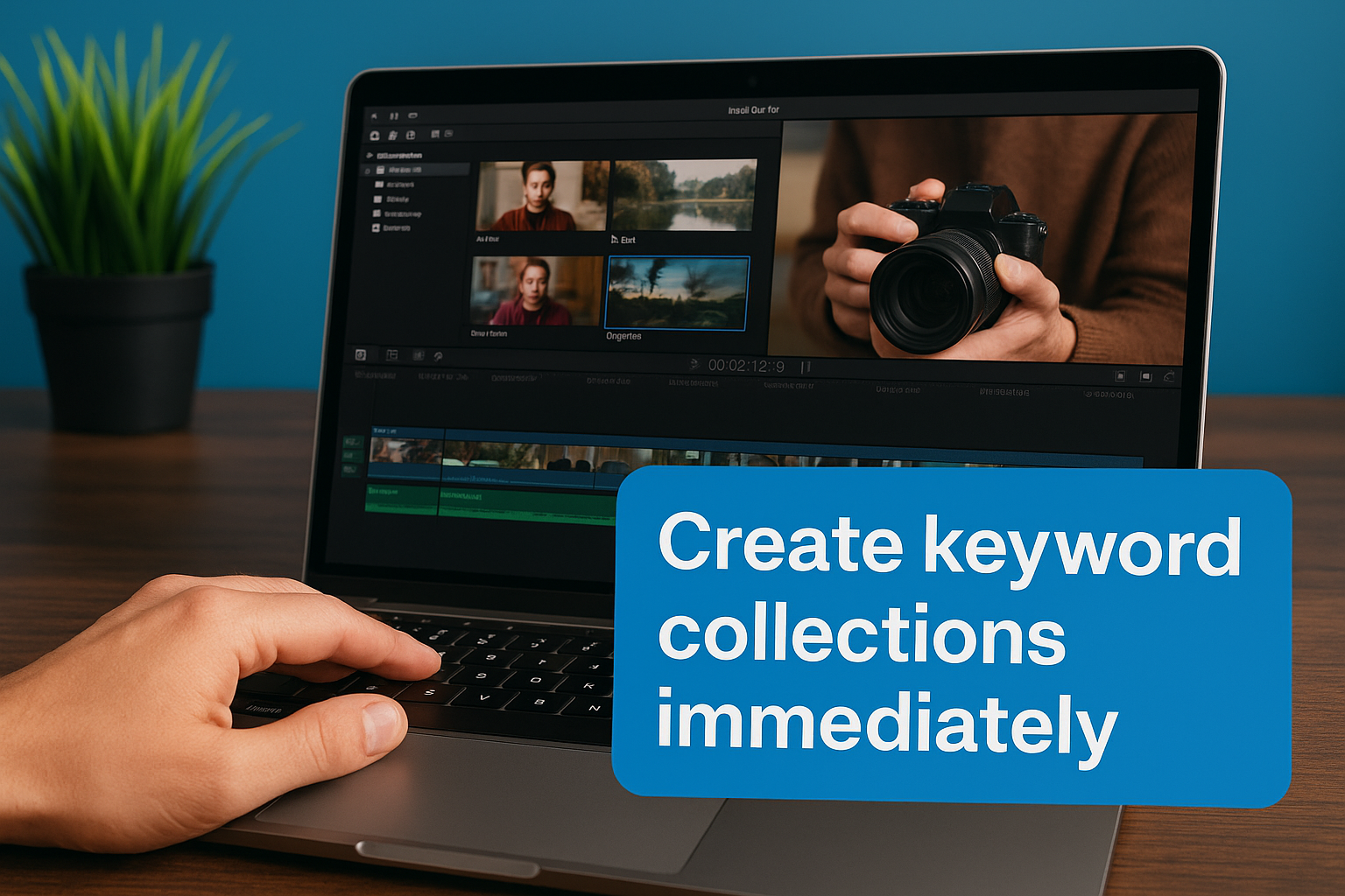 Create keyword collections immediately