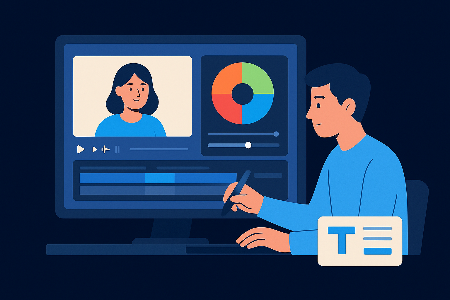 Grade your color and place graphics last