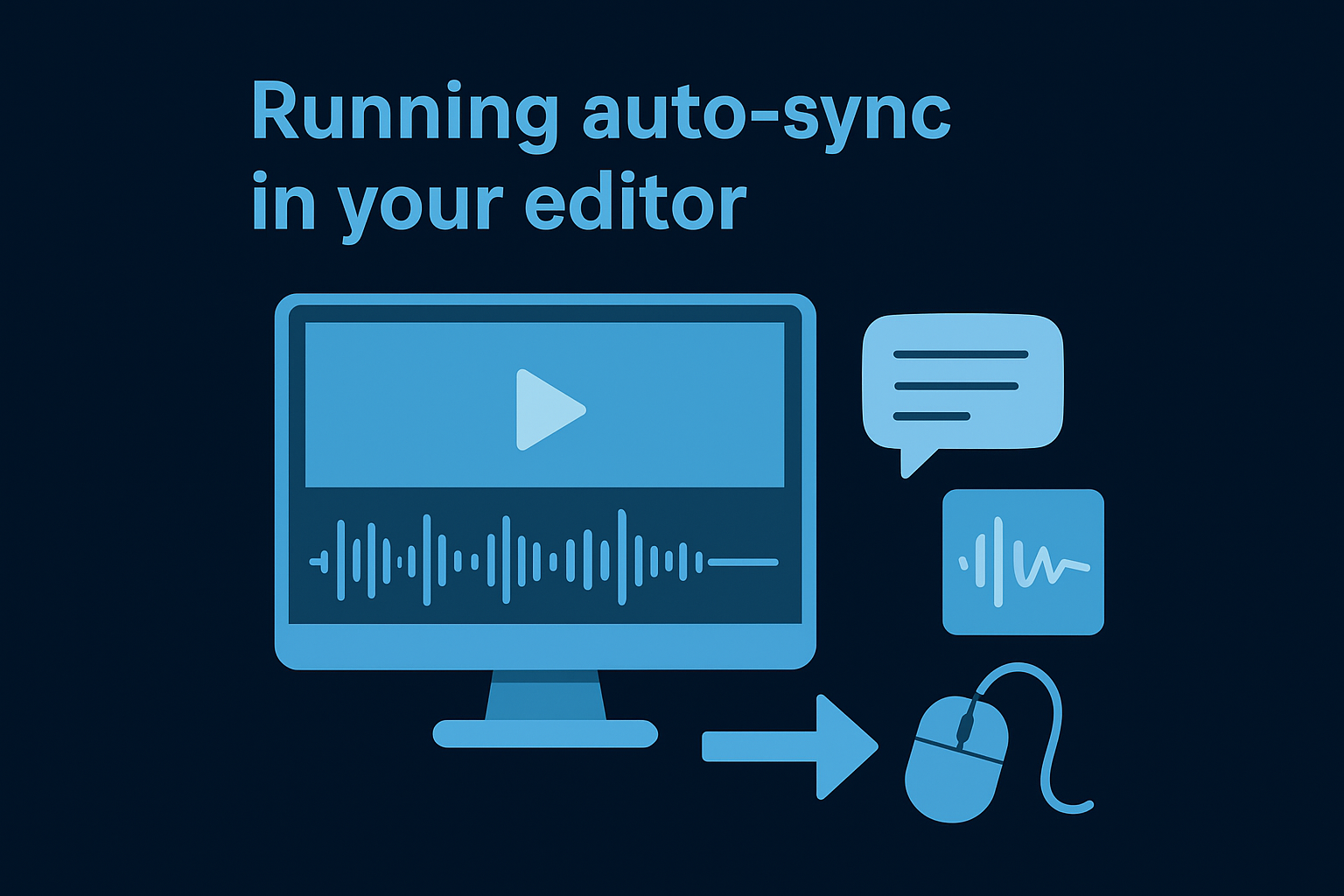 Running auto-sync in your editor