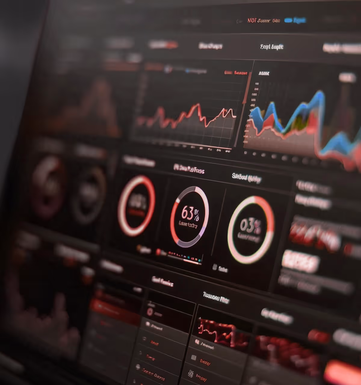 Analytics graph representing growth at Thorne Design Studio in Redmond, Oregon.
