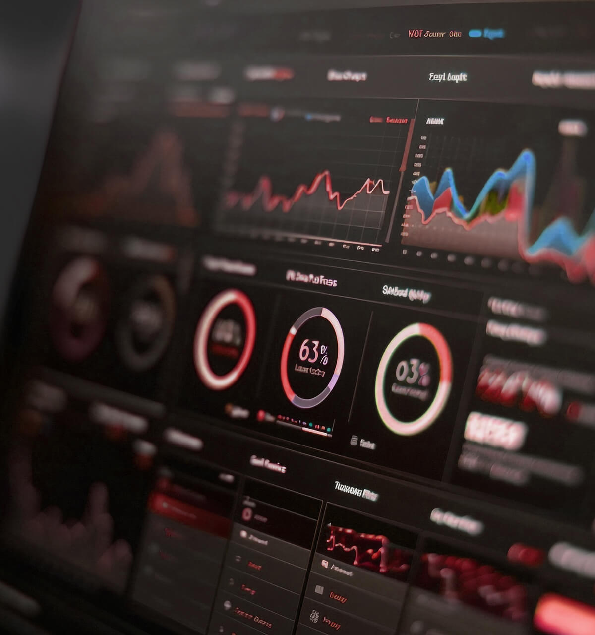 Analytics graph representing growth at Thorne Design Studio in Redmond, Oregon.