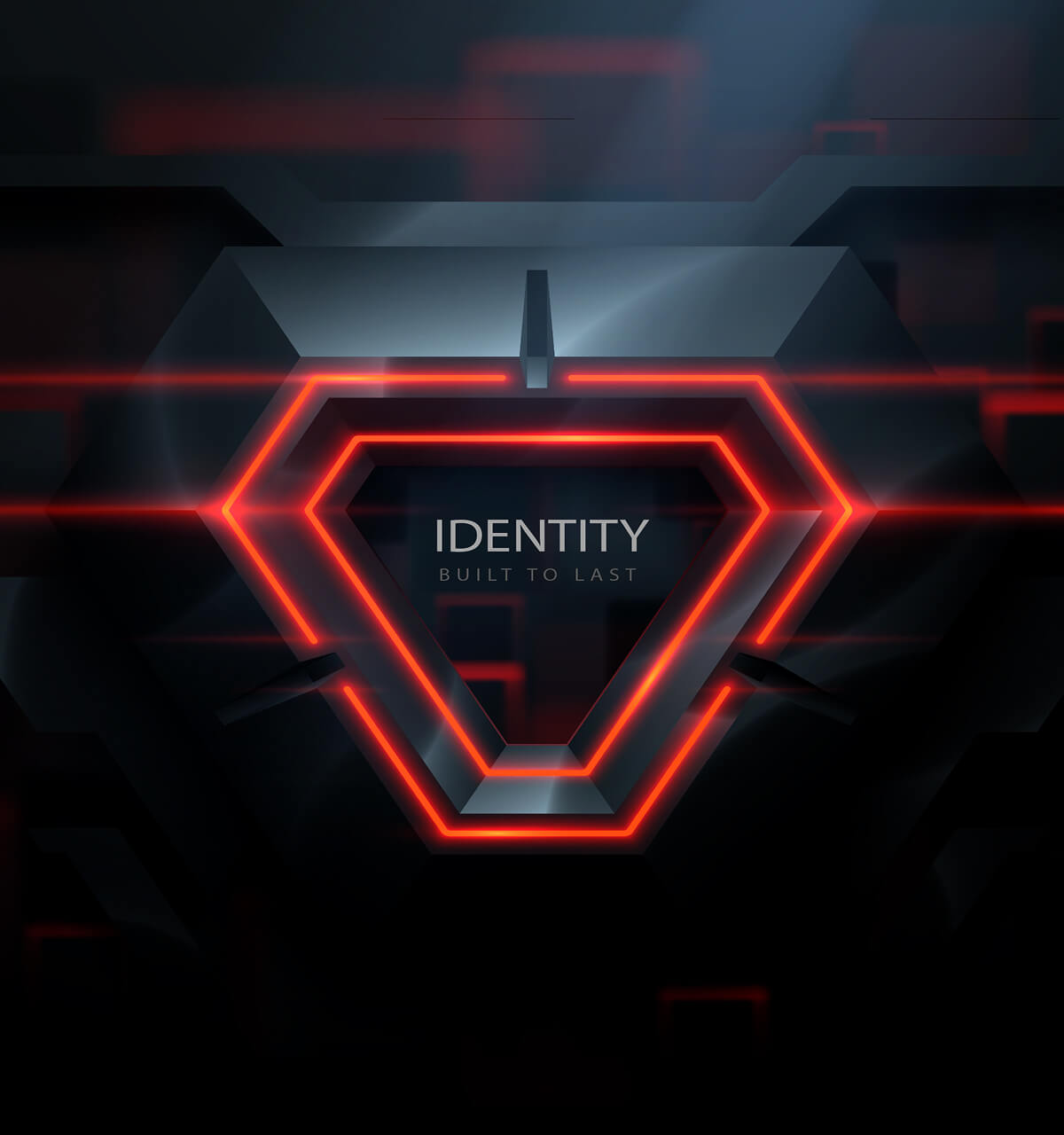 Futuristic image branded and designed at Thorne Design Studio.