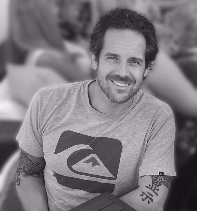 Portrait of the designer behind Thorne Design Studio, used on the About page to represent the studio’s creative identity.