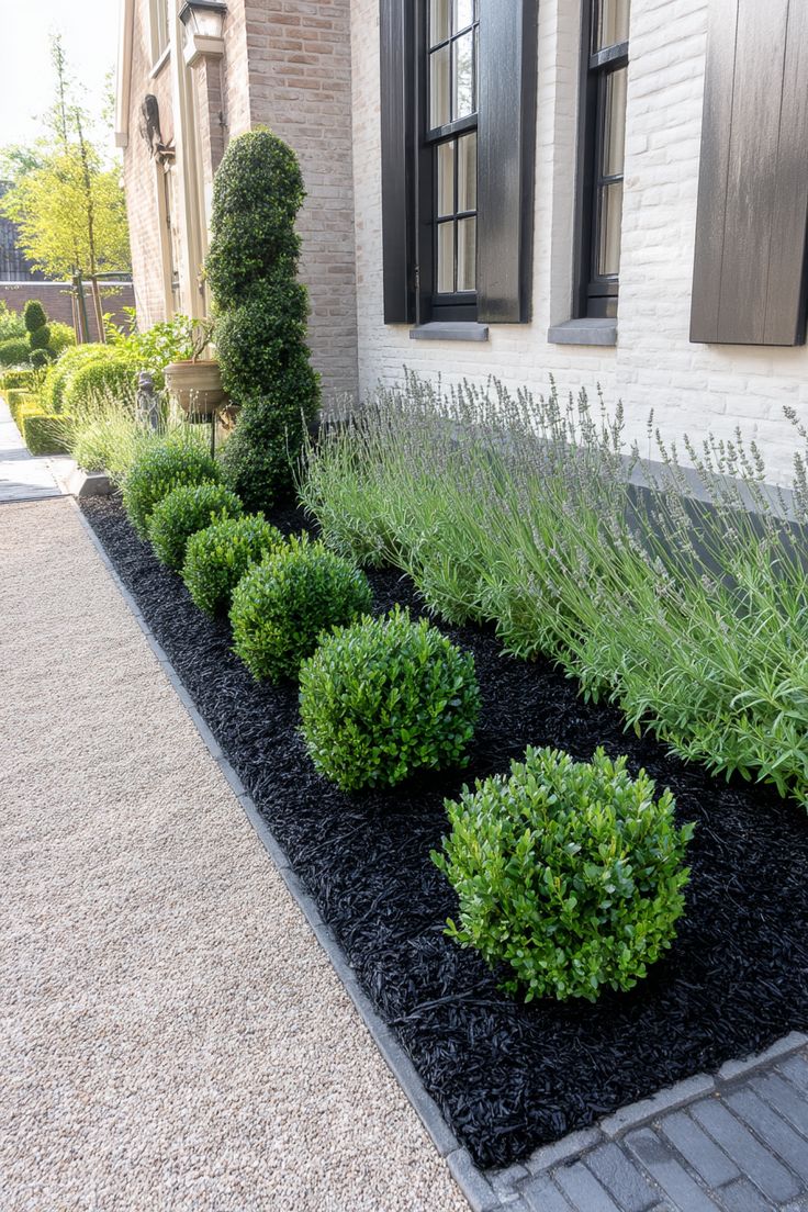 image of workers gardening (for a landscaping service)