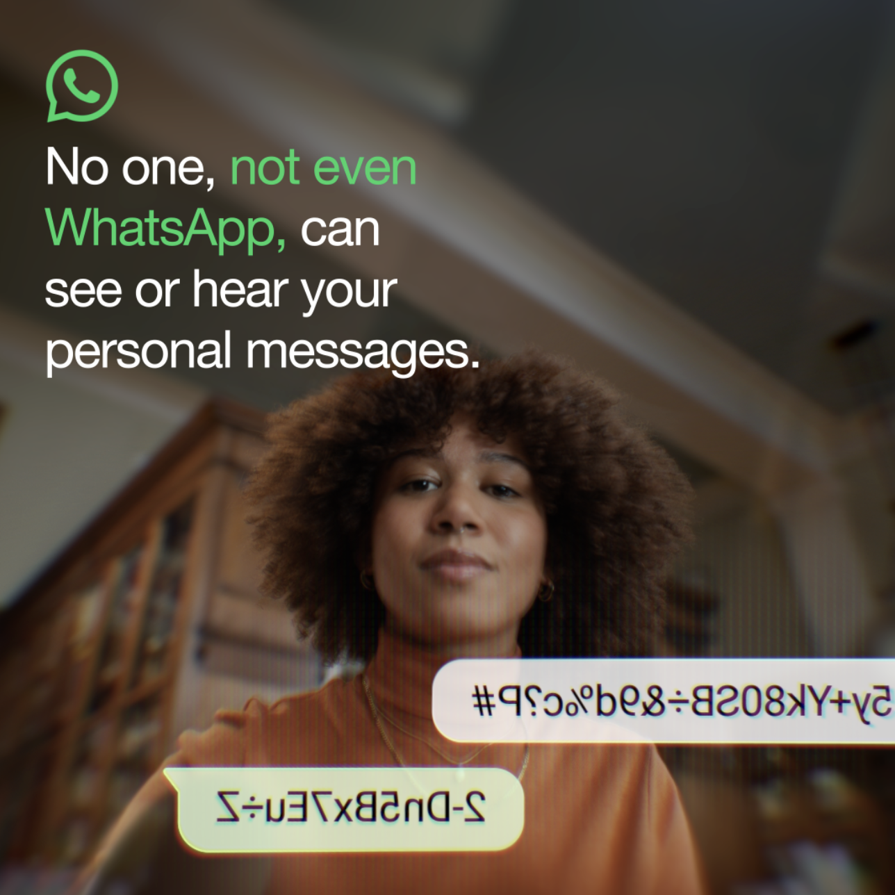 WhatsApp encryption campaign asset