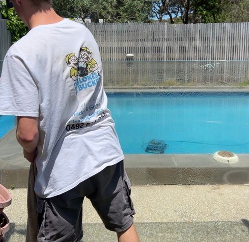 image of team member explaining a conservation project