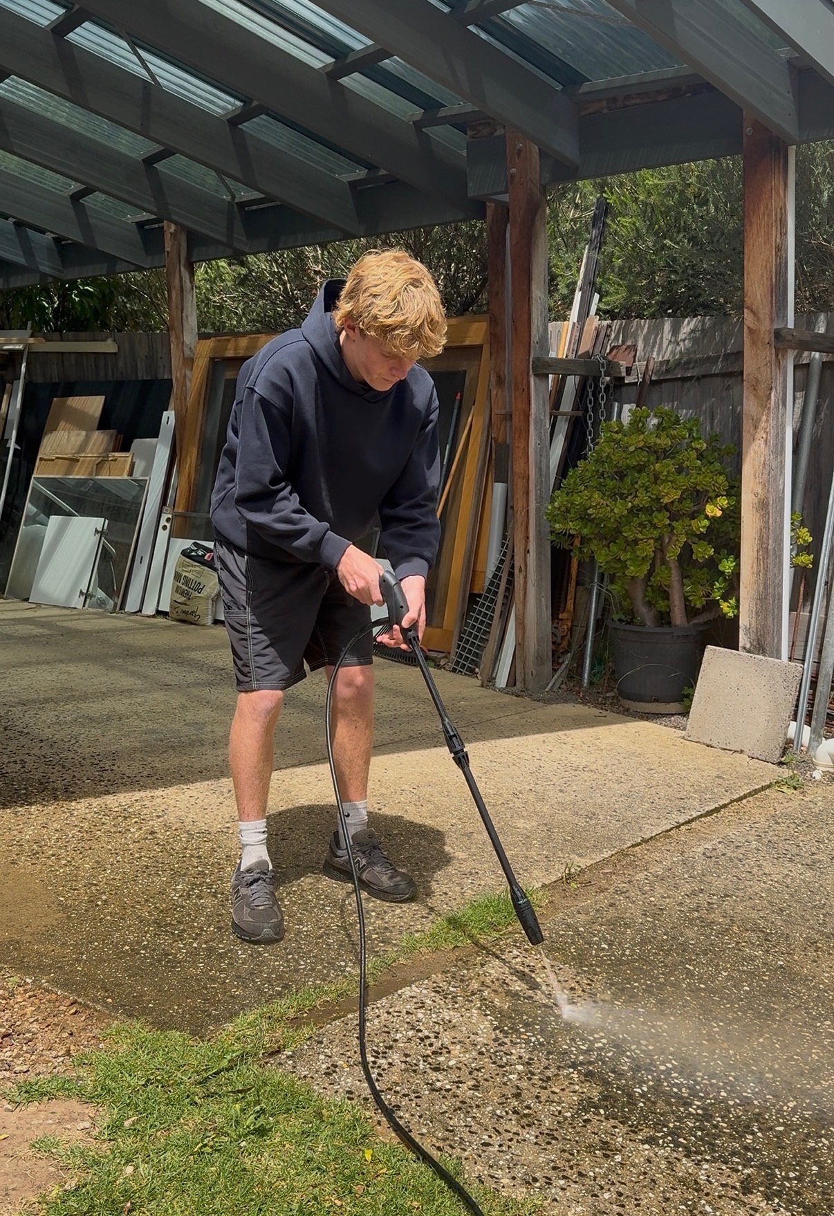 image of office location entrance (for a roofing contractor)