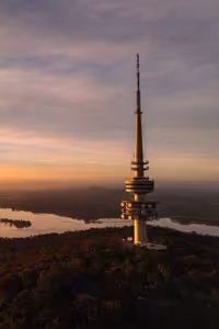 The Telstra tower in Canberra, Australia.