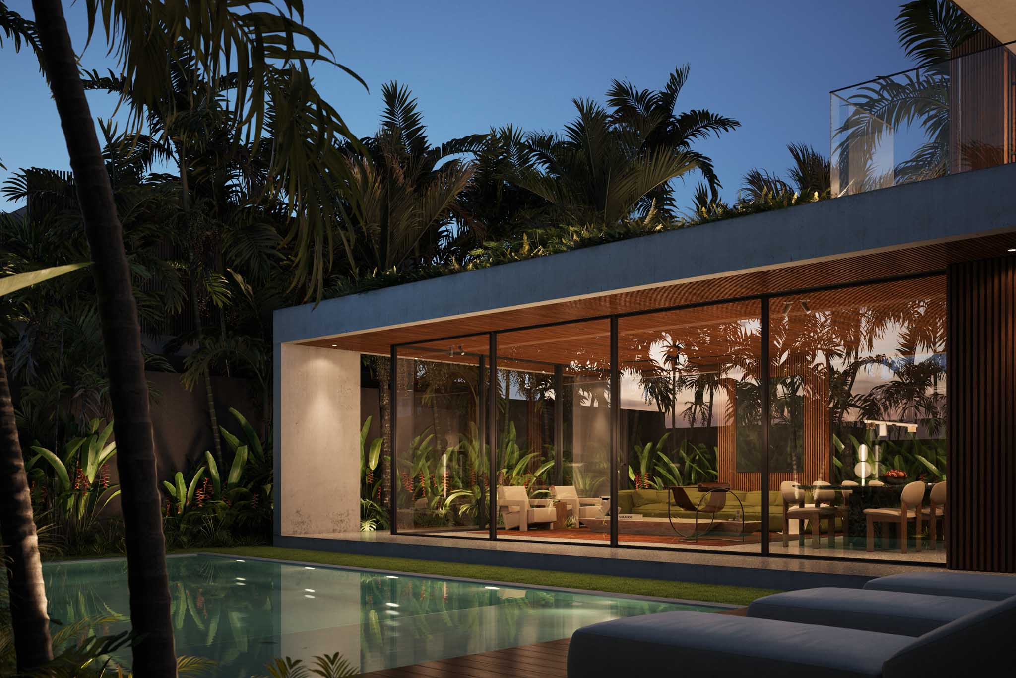 Japandi Coastal Nuanu 3+1 Bedroom Villa