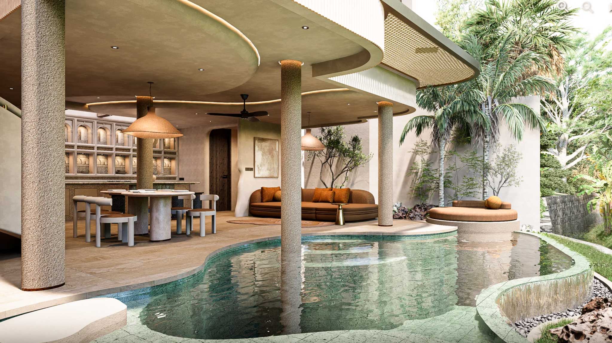 Organic Luxury Canggu 1 Bedroom Villa