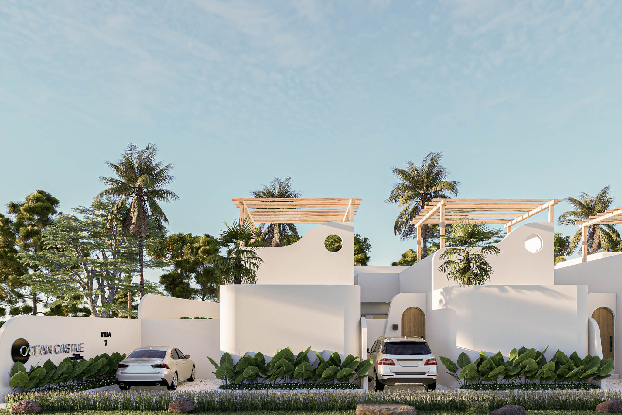 Soft Minimalist Cemagi 2 Bedroom Villa