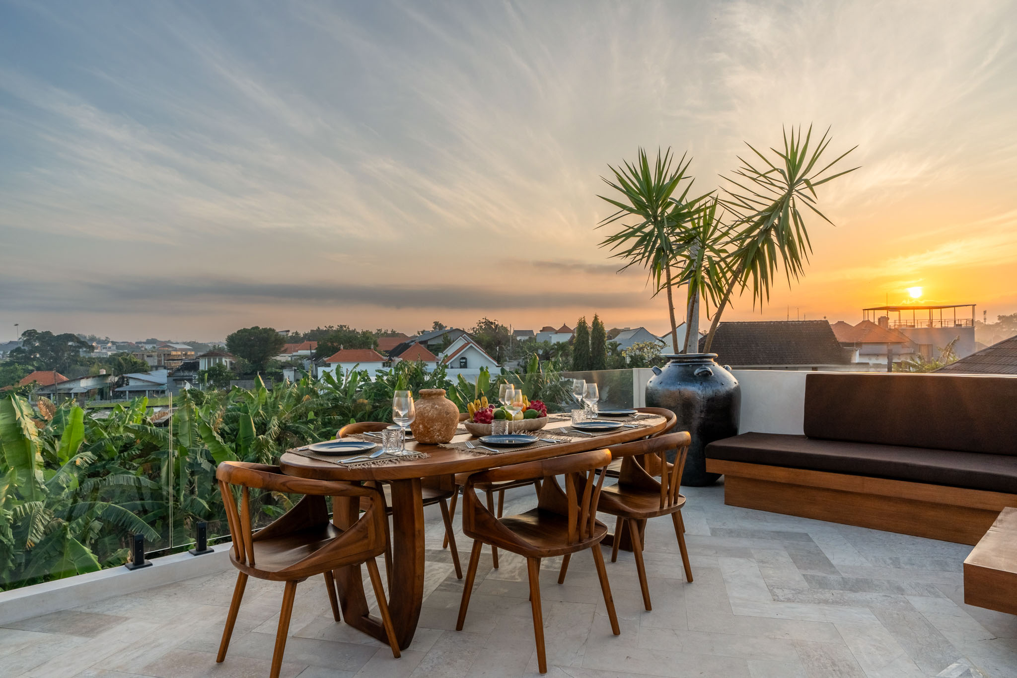 Rooftop Sunset View Canggu 4 Bedroom Villa