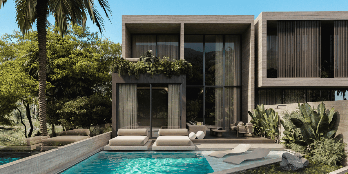 Luxury Riverside Pererenan 4 Bedroom Villa