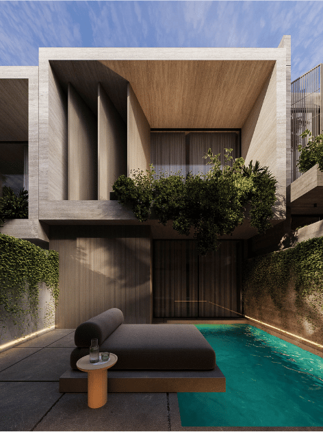 Luxury Riverside Pererenan 2 Bedroom Villa