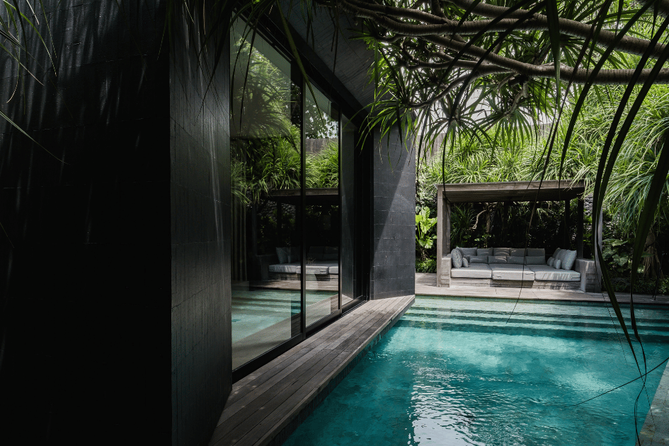 Monochromatic Biophilic Umalas 3 Bedroom Villa