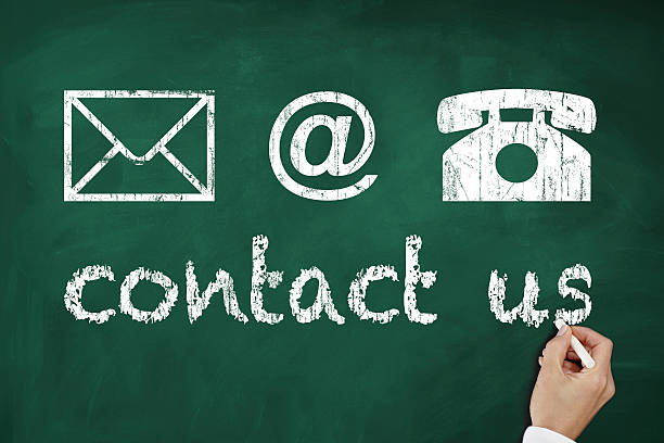 contact us cta on chalkboard