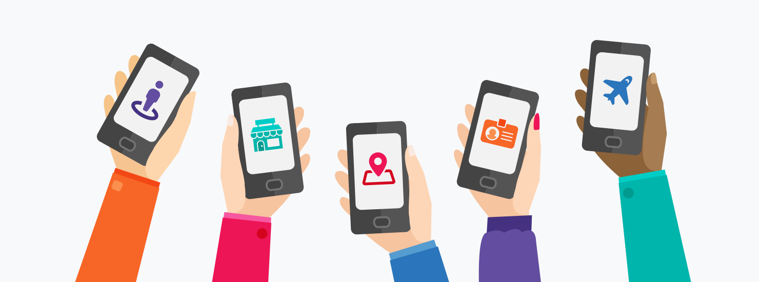 hyperlocal marketing concept