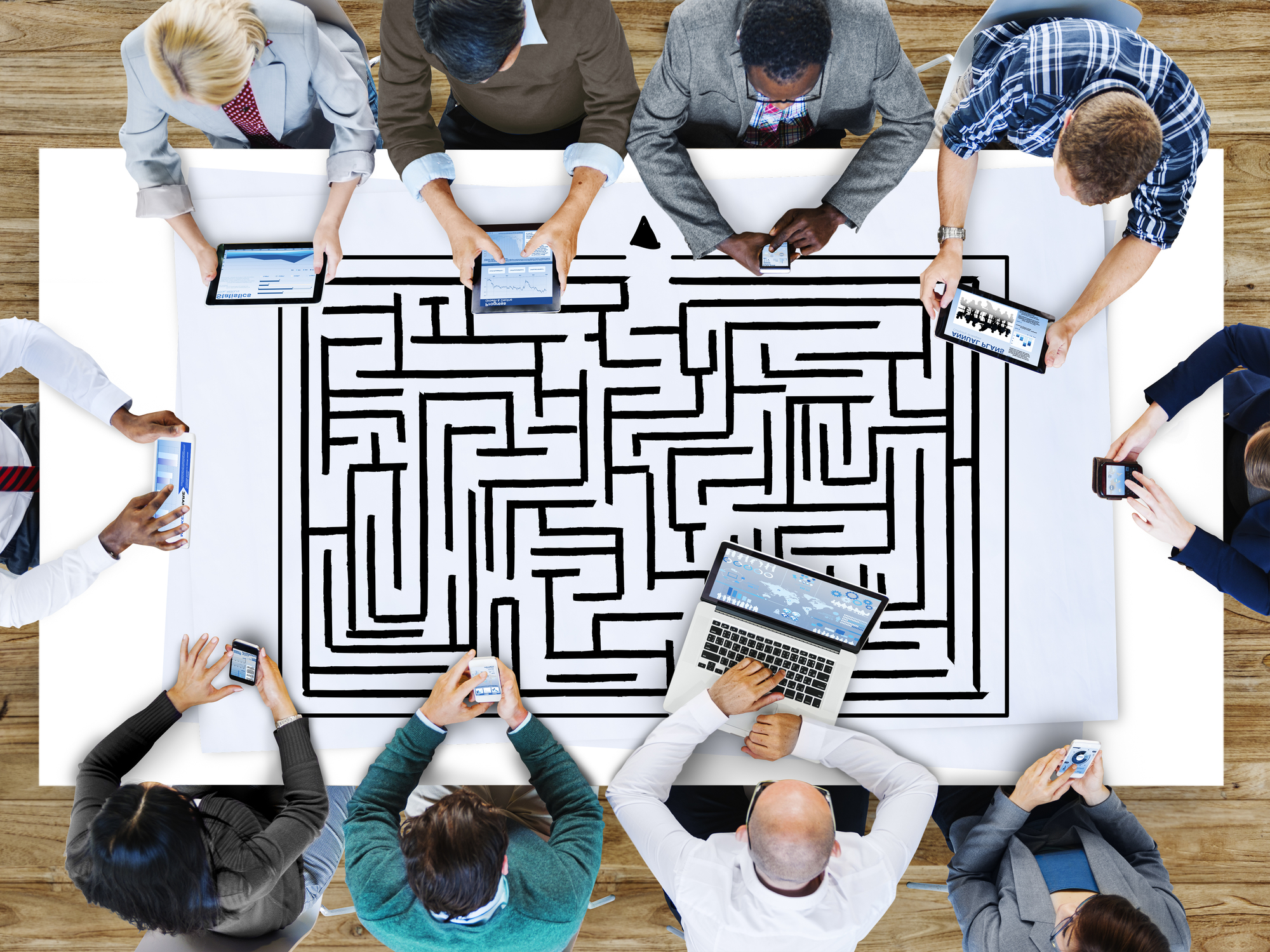 maze in getting leads