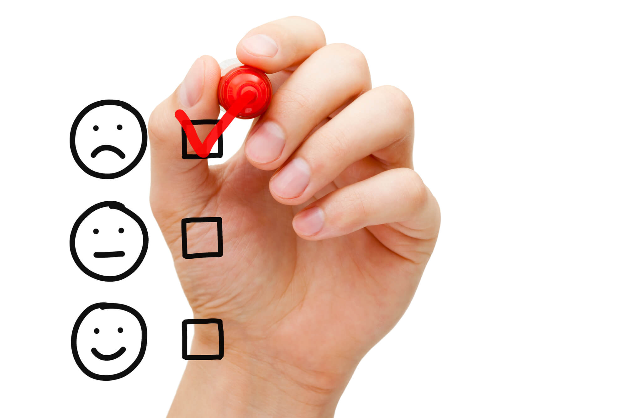 dissatisfactory rating