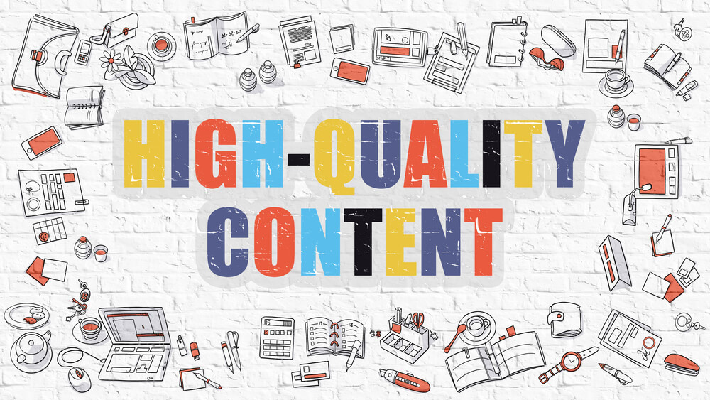 Creating high-quality content to increase engagements with clients.
