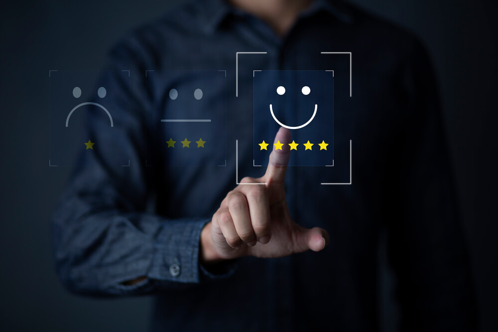 Encouraging reviews for business growth with Facebook marketing for dentists.