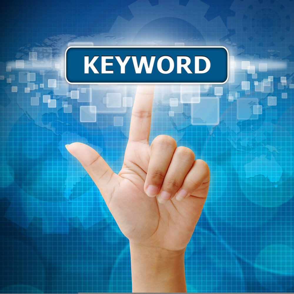 Identifying your keywords with SEO strategies for garage door businesses.