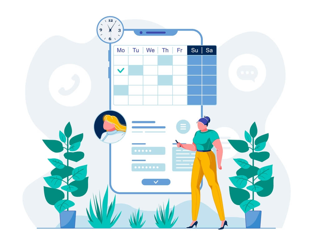 Better appointment scheduling with dental clinic software.