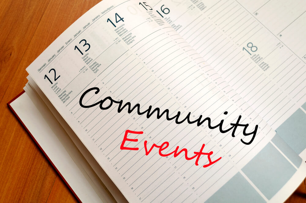 Participate in community events with dental clinic marketing.