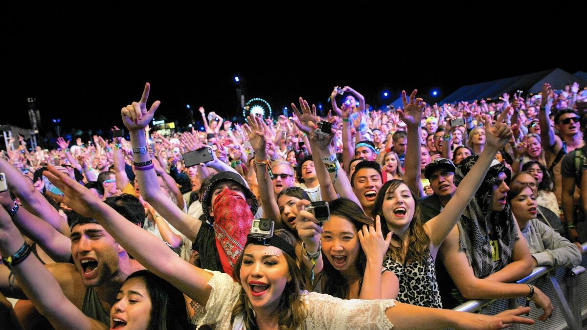 Coachella audience