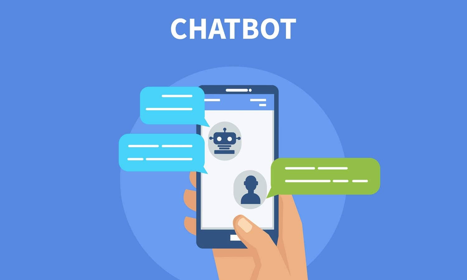 AI chatbot vector