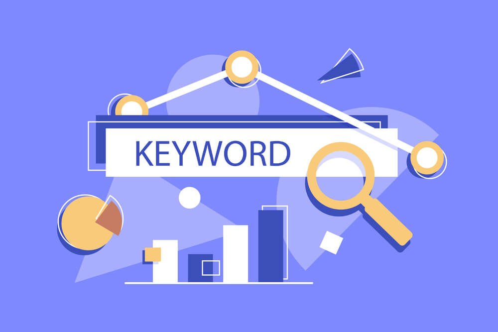 Conducting keyword research with dental SEO.