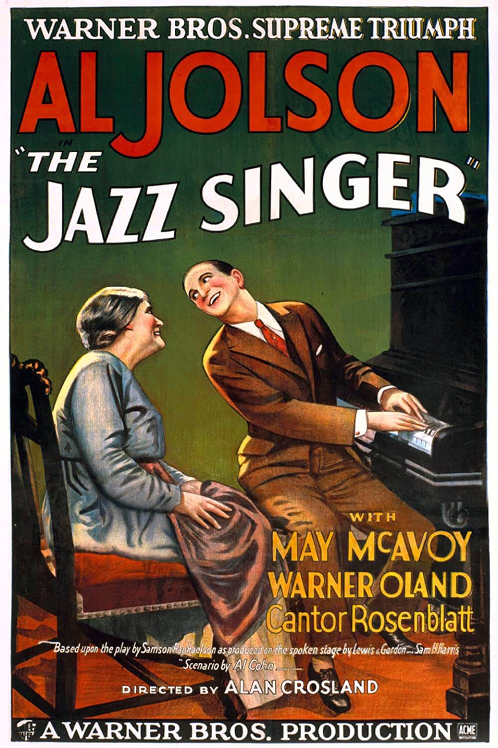 The Jazz Singer poster