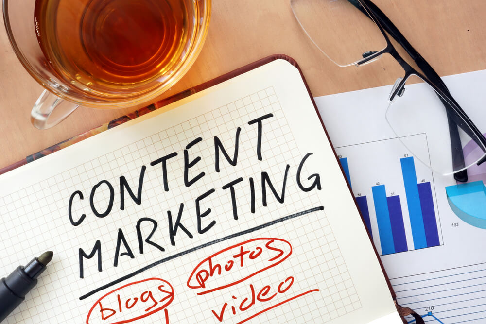 Developing a content marketing strategy to engage your target audience.