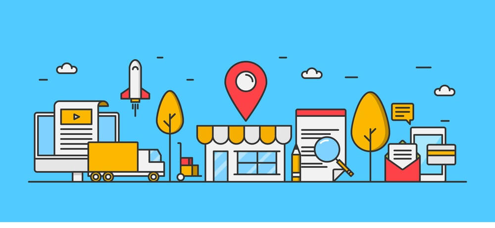 Using Local Listings.