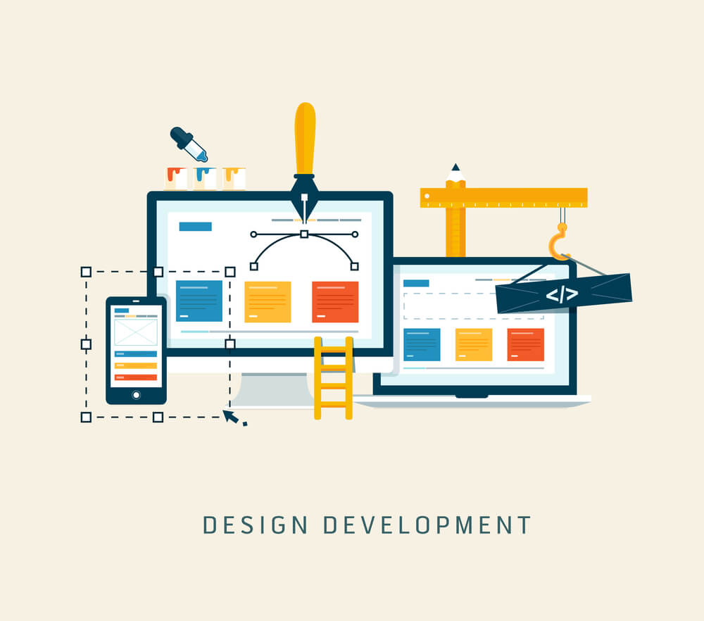 Building a responsive website with South Florida web development.